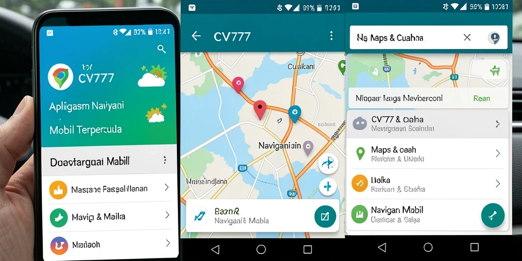 Antarmuka navigasi mudah digunakan dan informatif.